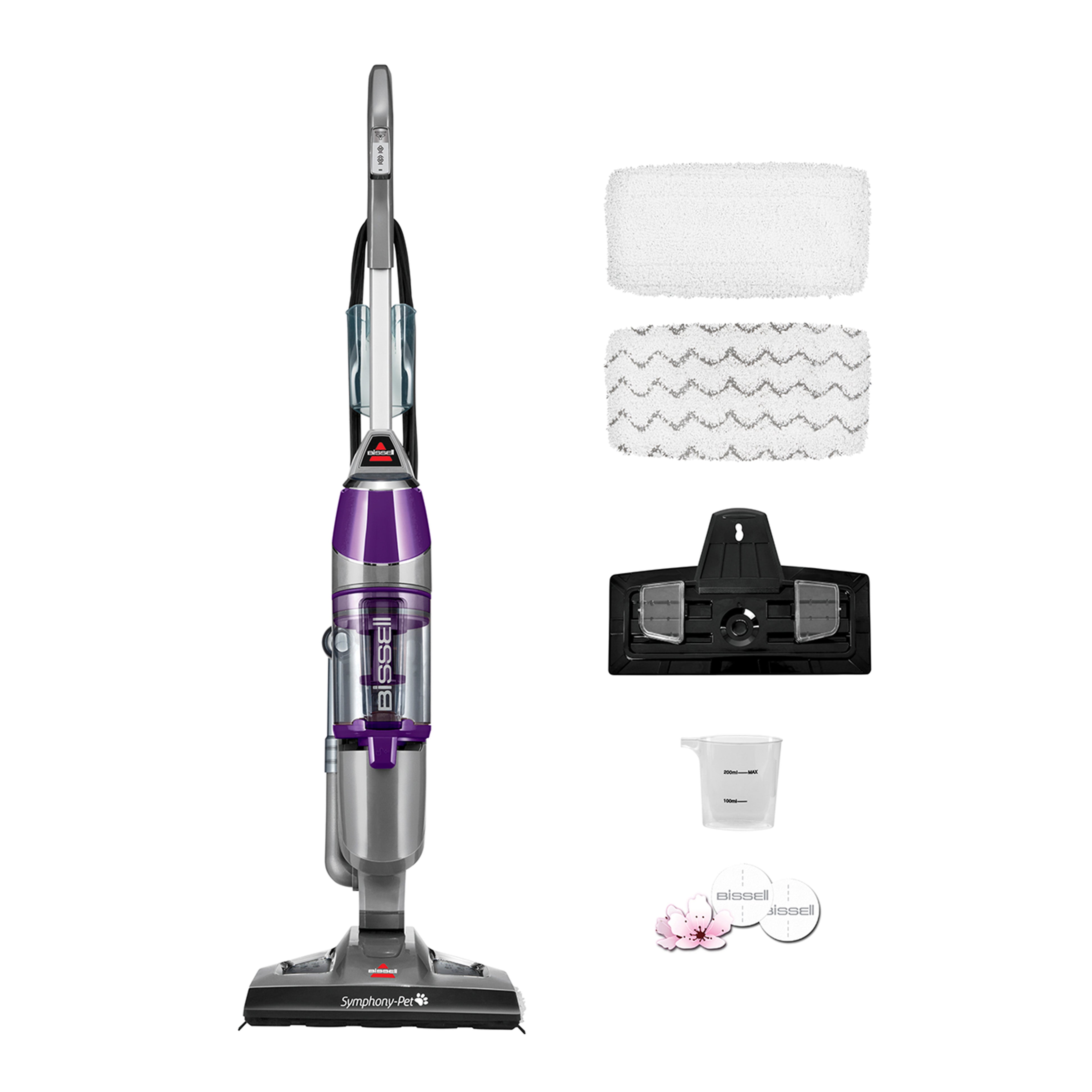 Bissell outlets symphony pet steam mop