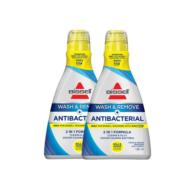 Twin Pack Wash & Remove + Antibacterial Formula (1.25 L)