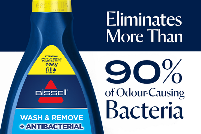 Bissell Wash & Remove + Antibacterial Formula Bottle