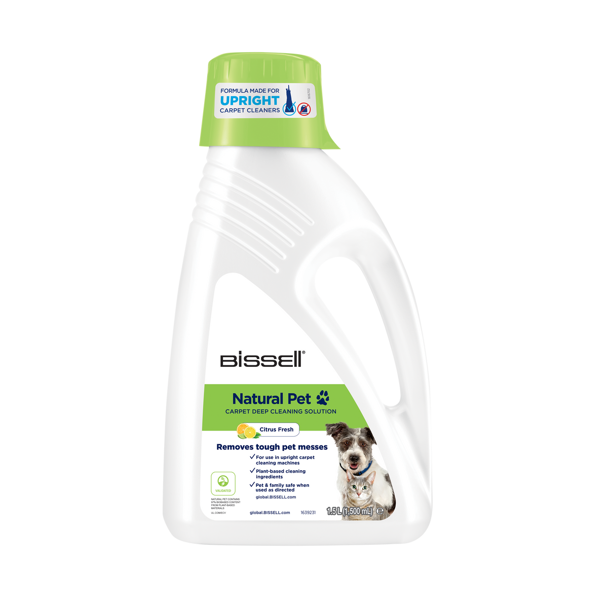 Natural Pet Carpet Deep Cleaning Formula (1.5L) – BISSELL® Australia