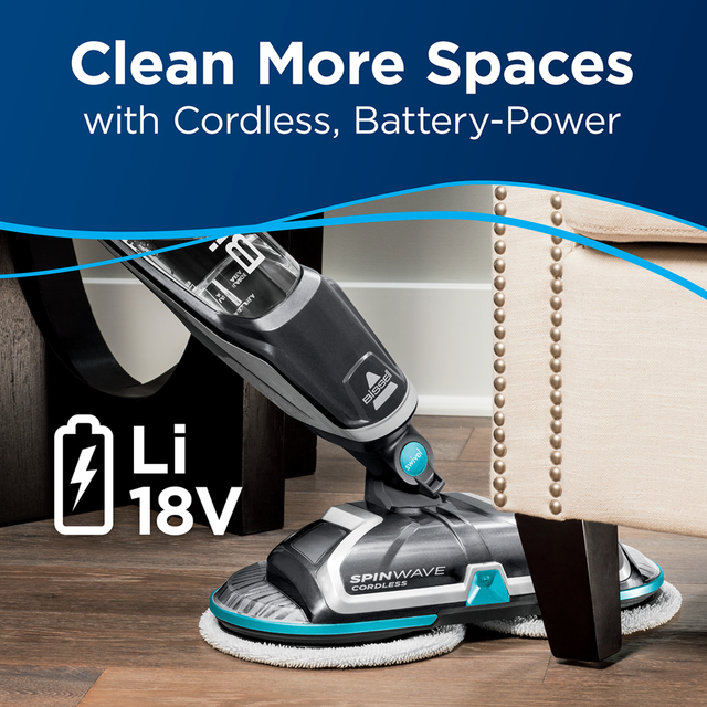 Damaged Carton SpinWave Cordless Electric Mop