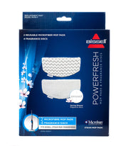 PowerFresh Steam Mop Replacement Pads and Fragrance Discs (1016F)